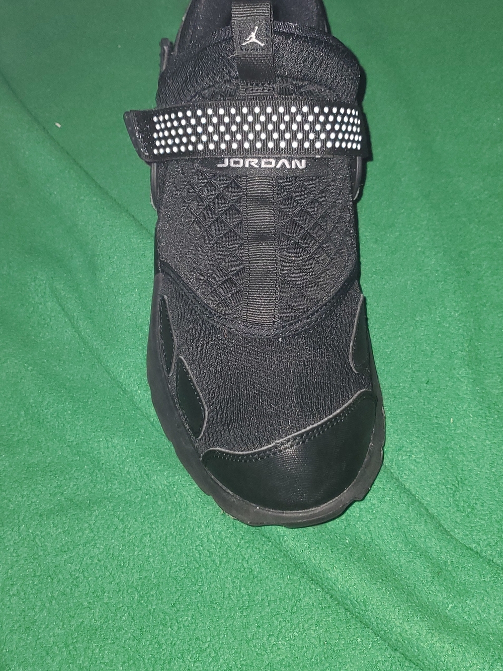 Jordan Trunner LX  Men’s Black Strap Athletic Sneaker